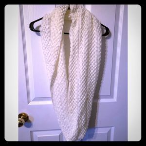 Cream Infinity Scarf